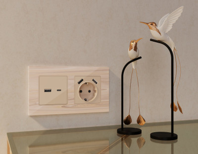 Розетка Ambrella Volt MA311010