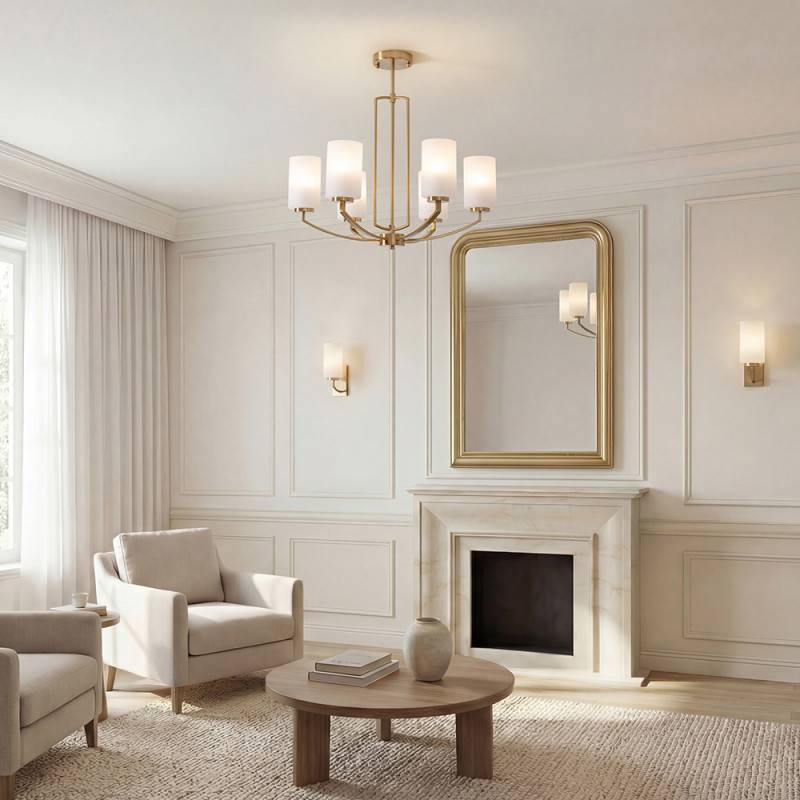 Люстра на штанге Freya FR2059PL-06BS