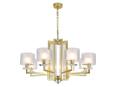 Подвесная люстра Newport 4408+1/C mat.gold