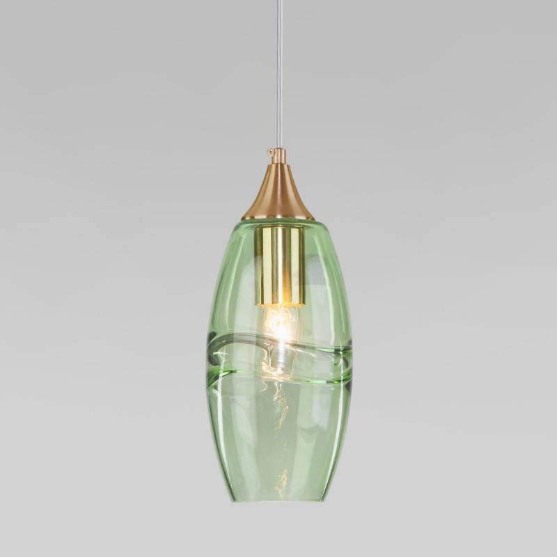 Подвесной светильник Eurosvet 50222/1 зеленый