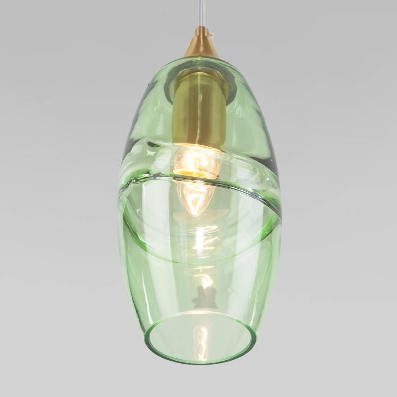 Подвесной светильник Eurosvet 50222/1 зеленый