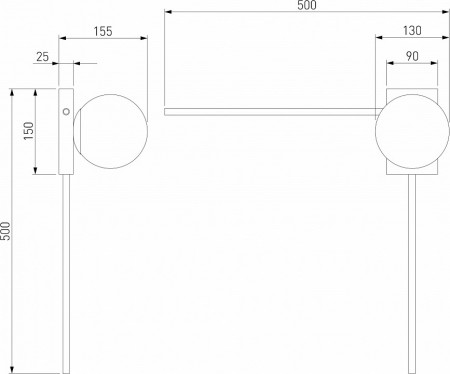 Бра Eurosvet Fredo 40035/1 белый