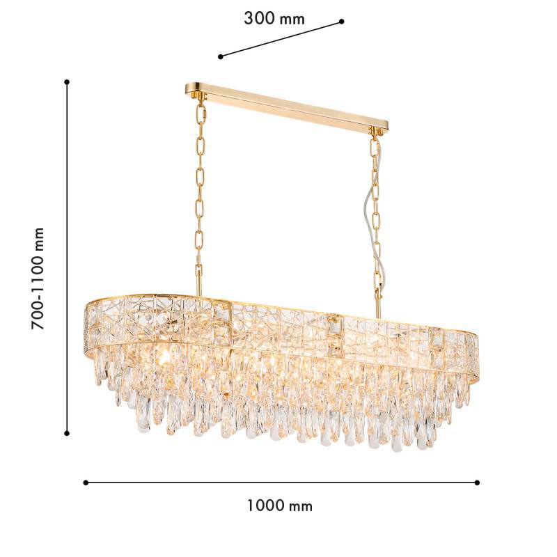 Подвесная люстра Favourite 4720-10P