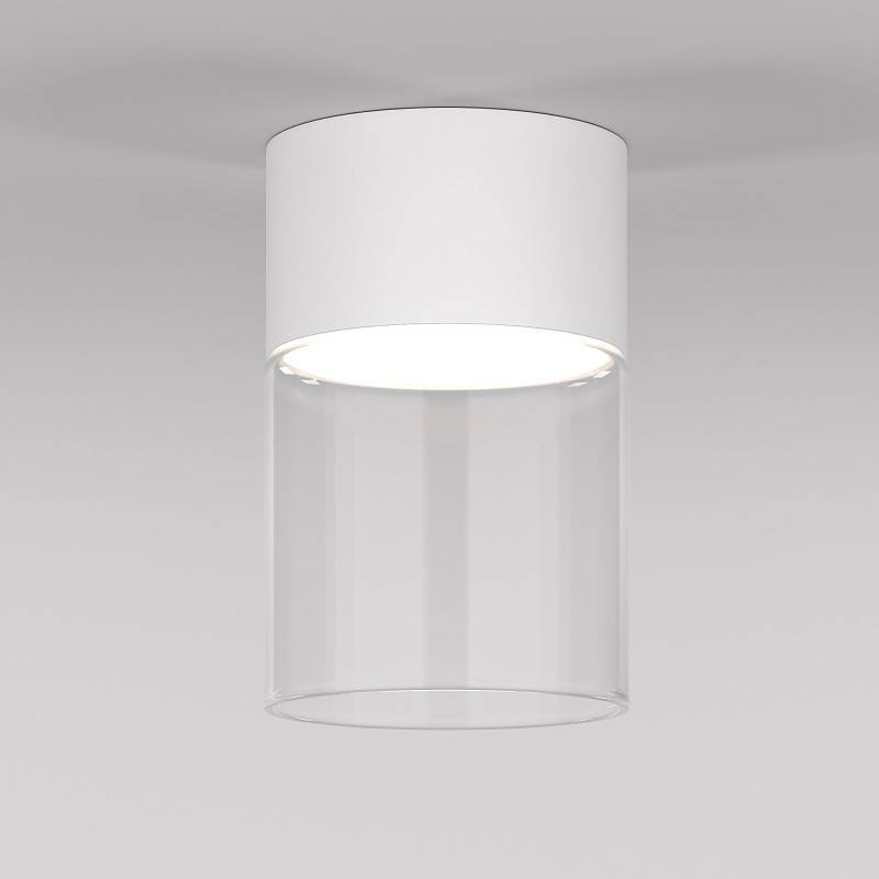 Накладной светильник Elektrostandard 25047/LED 10W 4000К белый/прозрачный