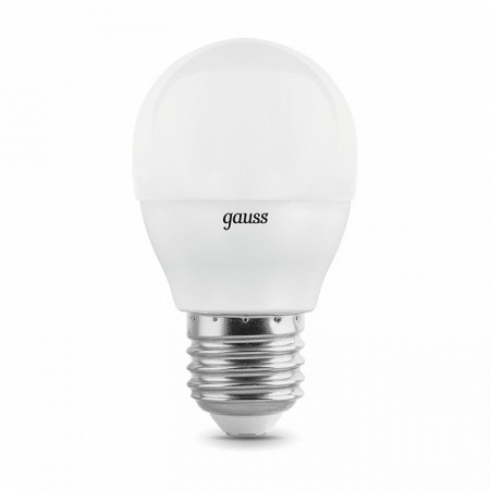 Набор ламп светодиодных Gauss LED Elementary E27 7Вт 3000K 53217T