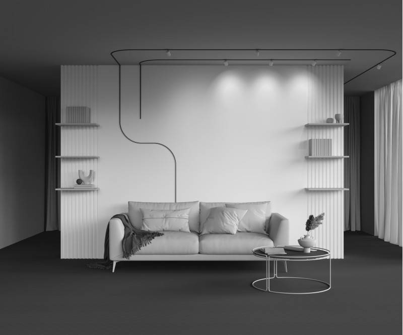 Светильник на шине Maytoni Technical TR187-1-9W3K-M-BW