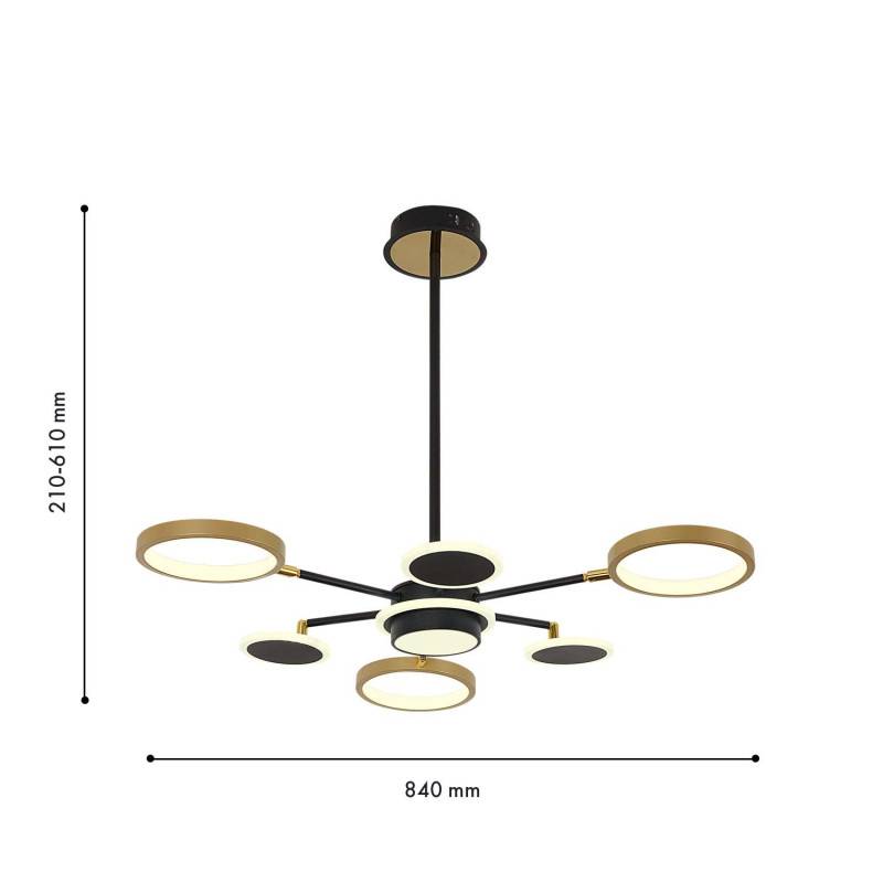 Люстра на штанге F-Promo 4687-7P