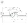 Профиль Arlight 063420