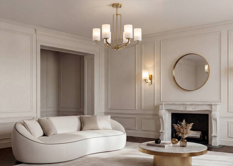 Люстра на штанге Freya FR2059PL-05BS