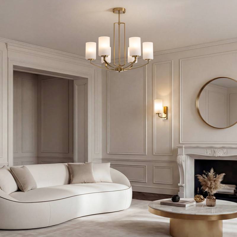 Люстра на штанге Freya FR2059PL-05BS