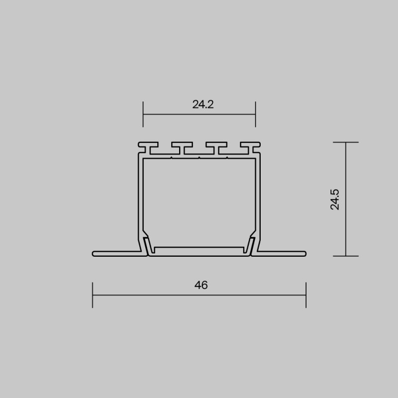 Профиль Maytoni Technical 632001