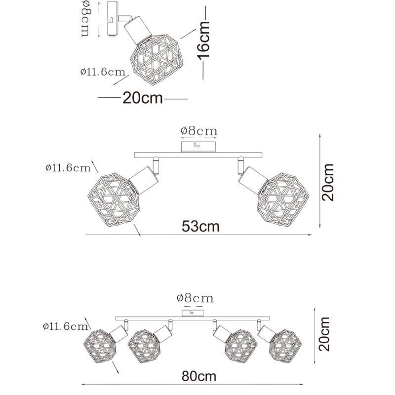 Спот ARTE Lamp A6141AP-1WH