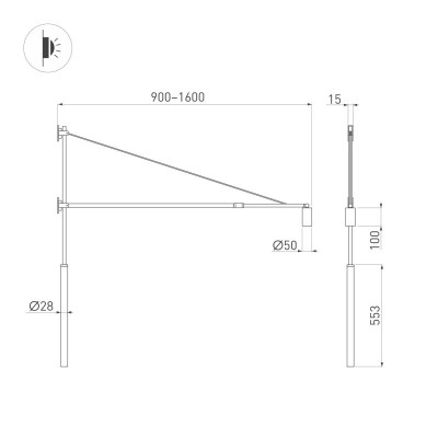 Бра Arlight 059601