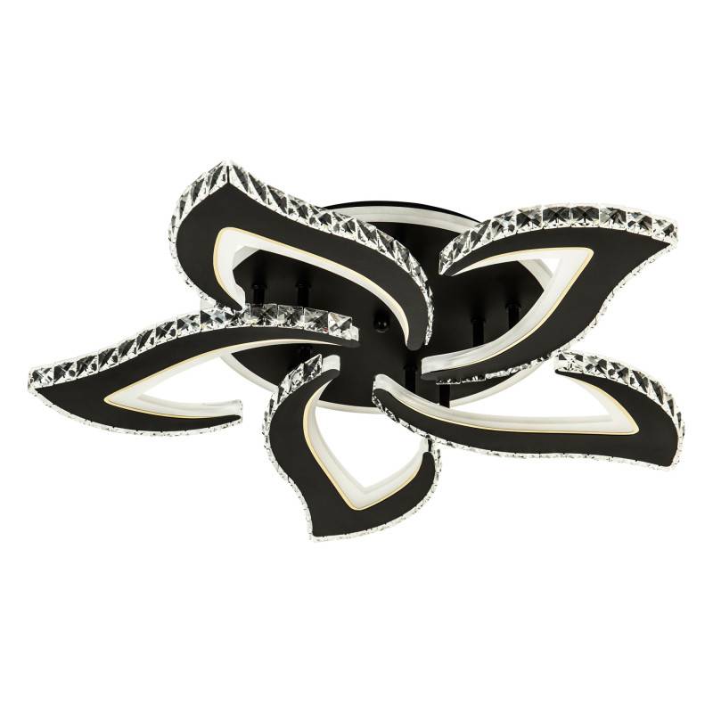 Накладная люстра LED4U L2839-5 BK