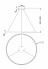 Подвесной светильник Maytoni Rim MOD058PL-L54W4K
