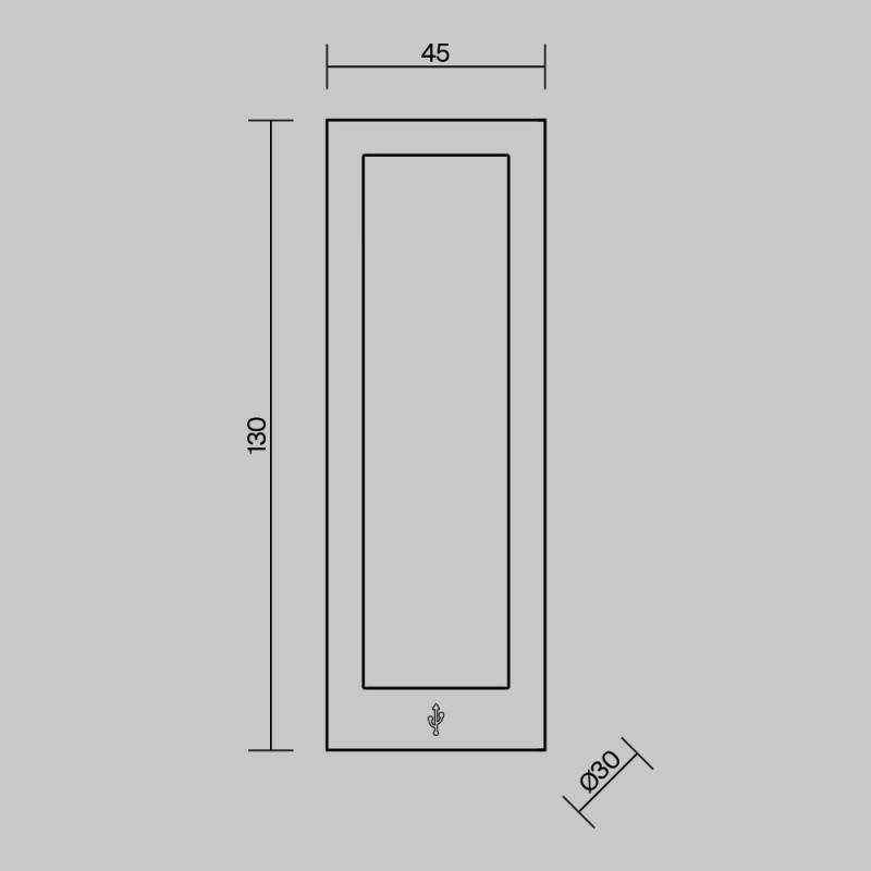 Бра Maytoni Technical C077WL-L3W3K