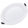 Встраиваемый светильник Arlight Cyclone IM-CYCLONE-R230-30W Warm3000 (WH, 90 deg)
