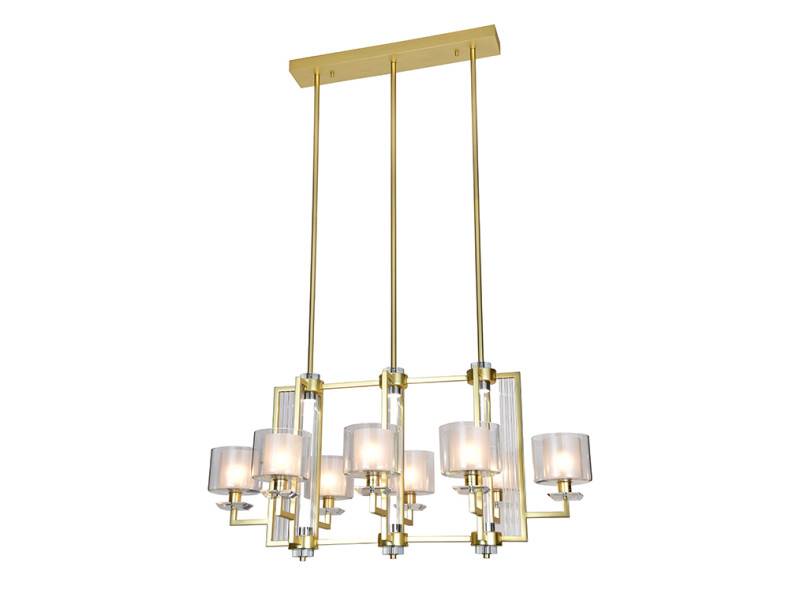 Люстра на штанге Newport 4408/S mat.gold