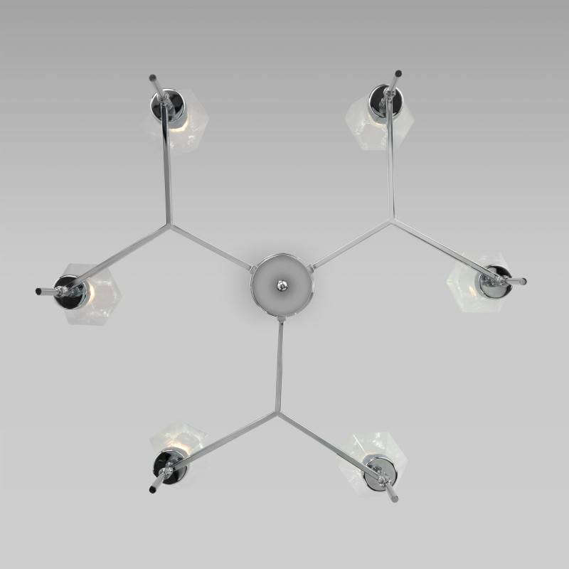 Люстра на штанге Eurosvet 60143/6 хром