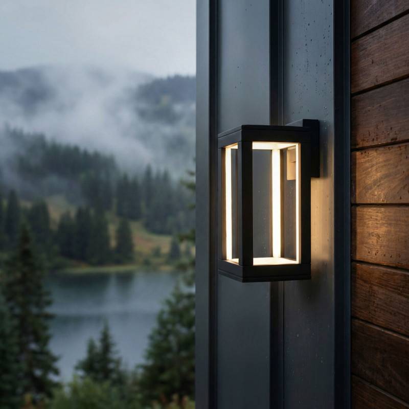 Светильник настенный Elektrostandard 1527 Frame 3000K чёрный