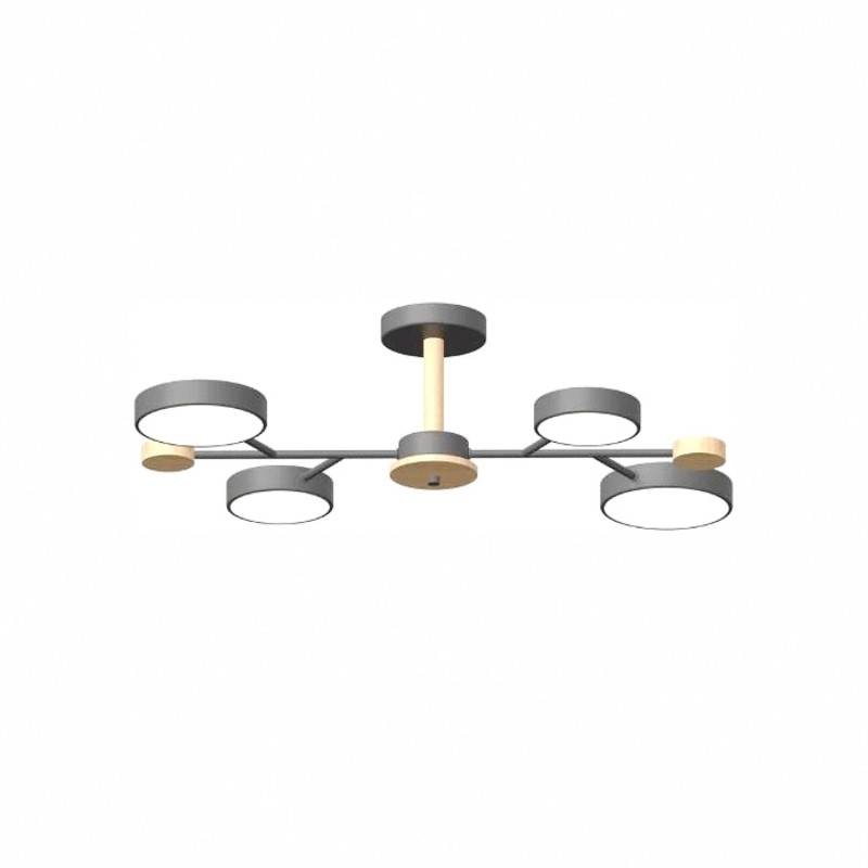 Люстра на штанге LED4U L3213-670 GR