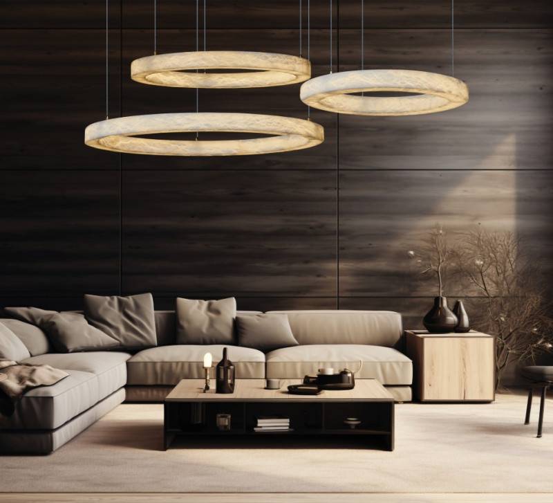 Подвесная люстра Fluorite FL1030-30PW