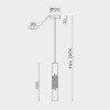 Подвесной светильник MODELUX ML.88987.1 GD