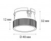 ITALLINE Ring Danny crystal