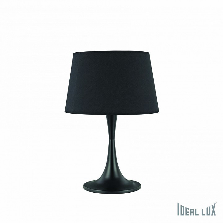Настольная лампа декоративная Ideal Lux London LONDON TL1 BIG NERO