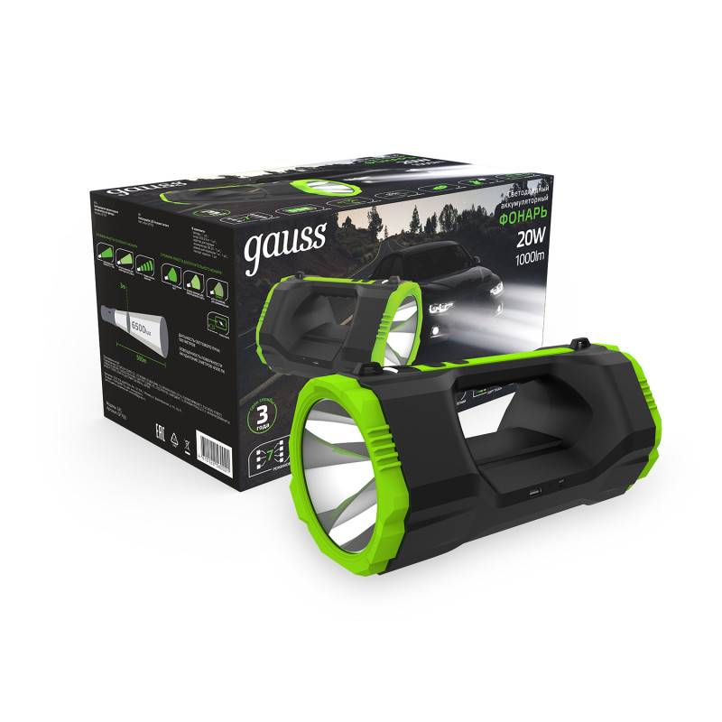 Фонарь Gauss GF703