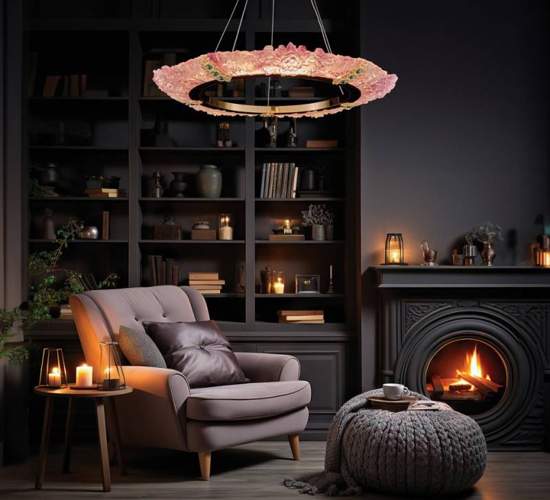 Подвесная люстра Fluorite FL1096-5PP