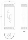 Накладной светильник Favourite Exortivus 4010-2W