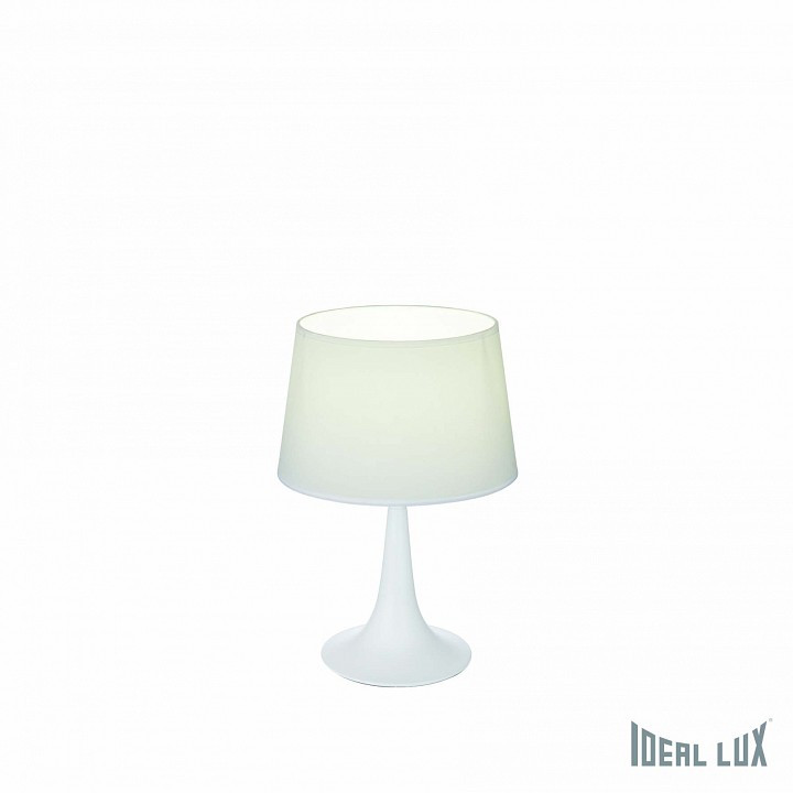 Настольная лампа декоративная Ideal Lux London LONDON TL1 SMALL BIANCO