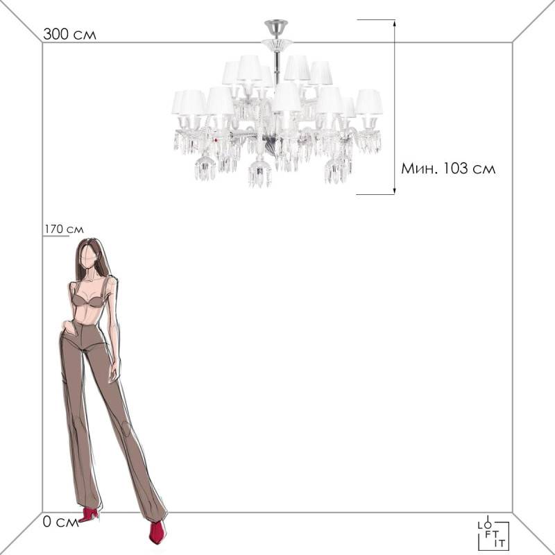 Подвесная люстра LOFT IT 10209/24