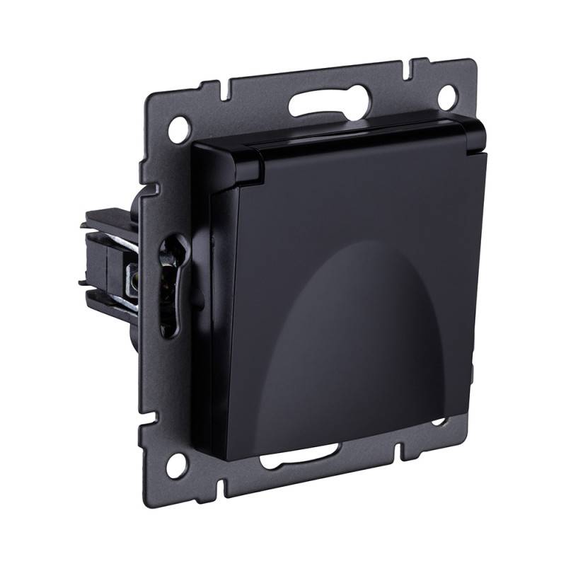 Розетка KOLLINGER REA-006BK