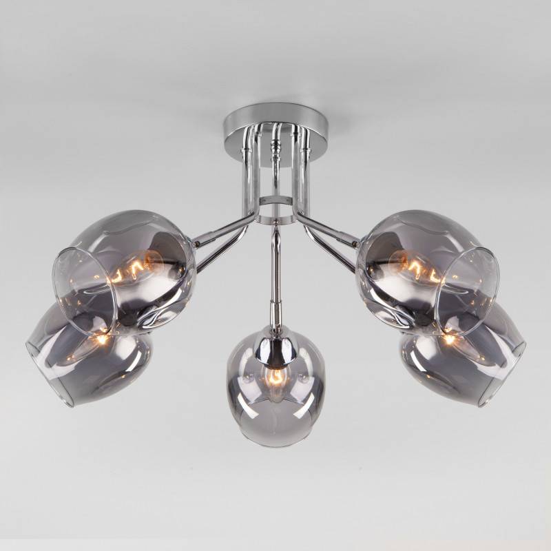 Люстра на штанге Eurosvet 30164/5 хром