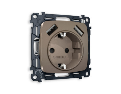 Розетка Ambrella Volt MO639010