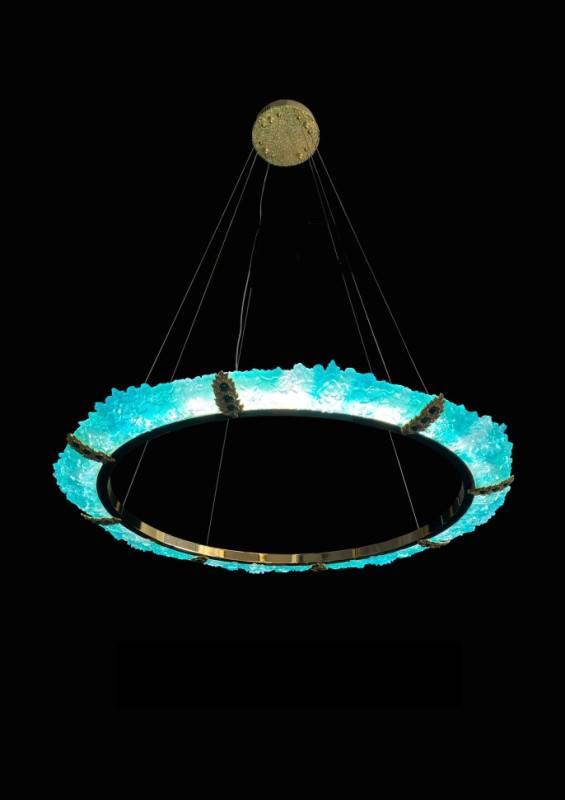 Подвесная люстра Fluorite FL1096-7PB