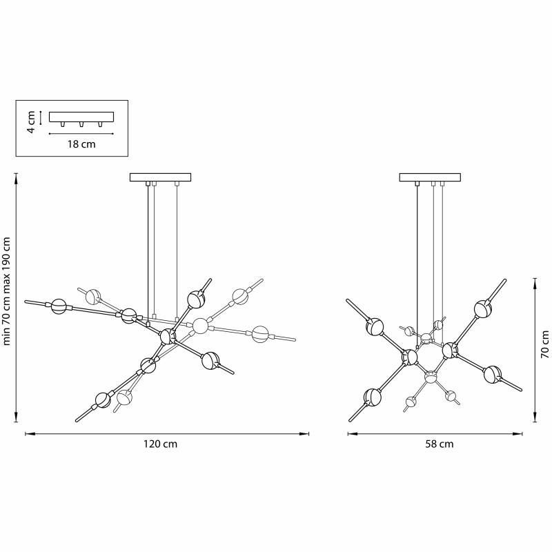 Подвесная люстра Lightstar 745247