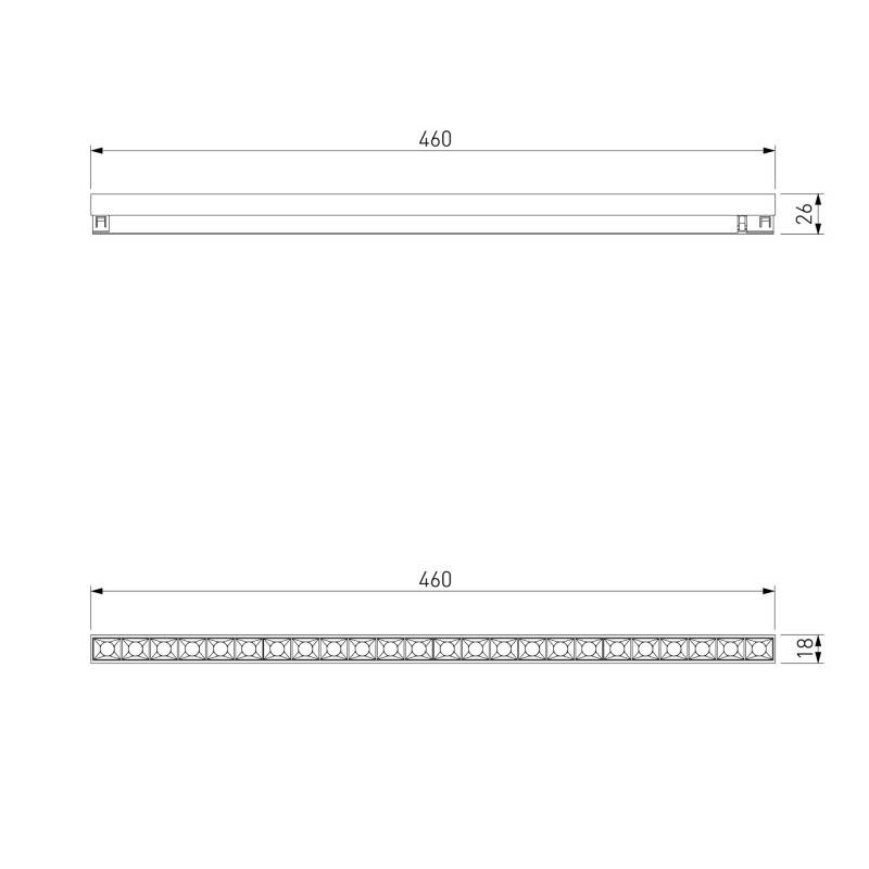 Светильник на шине Elektrostandard 85529/01 латунь