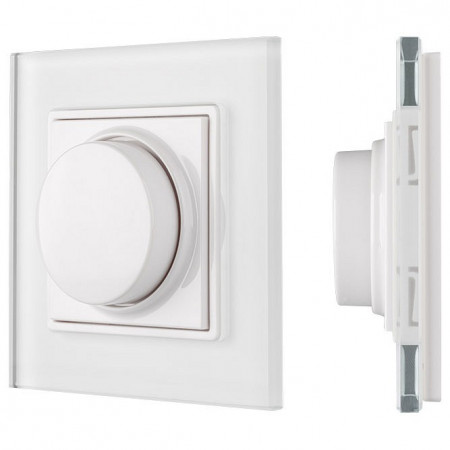 Панель-диммера роторная накладная Arlight Rotary SR-2835CCT-RF-IN White (3V, MIX)