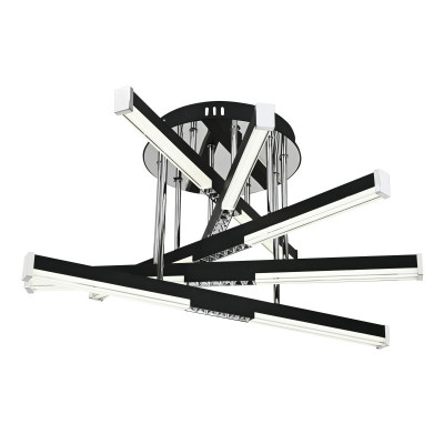 Накладная люстра LED4U L9371-600 BK