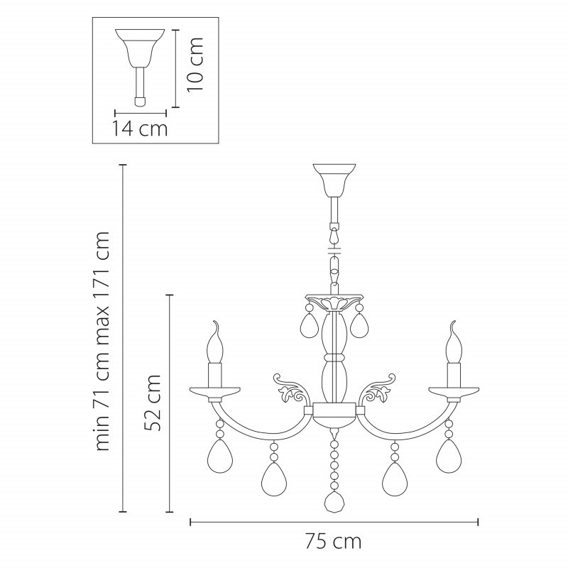 Подвесная люстра Lightstar 694082