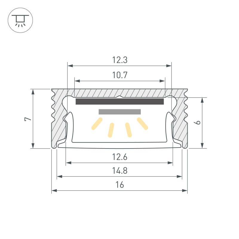 Профиль Arlight 061376