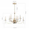 Подвесная люстра ST-Luce SL1405.203.08