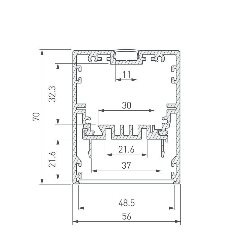 Профиль Arlight 030303