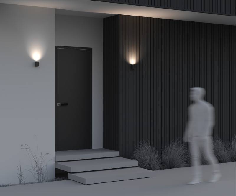 Светильник настенный Maytoni O044WL-01B