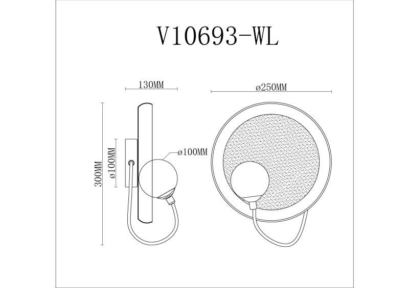 Бра Moderli V10693-WL