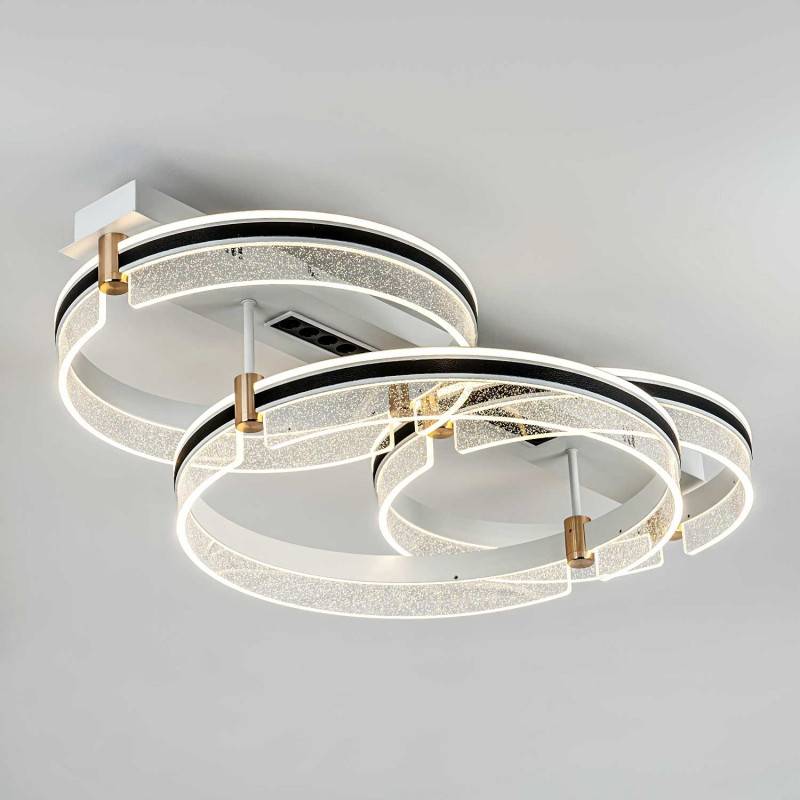 Накладная люстра LED4U L1058-880 WH