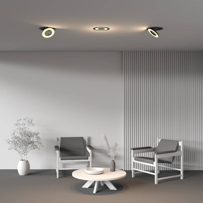 Встраиваемый светильник Maytoni Technical DL102-12W2.7K-B